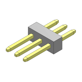 P/H1.0 mm 單排排針 CA101